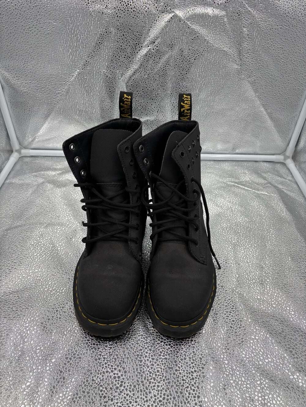 Dr. Martens 1460 Ben Star Studded Black Boots